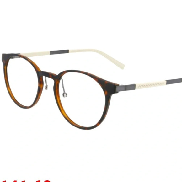 Flexon Unisex EP8006 Eyeglasses Frames. RX-able 246 Matte Tortoise No Lenses NWT